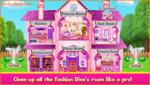 Cleaning games Kids - Clean Decor Mansion & Castle screenshot