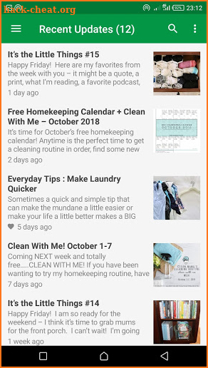 Cleaning Solutions screenshot