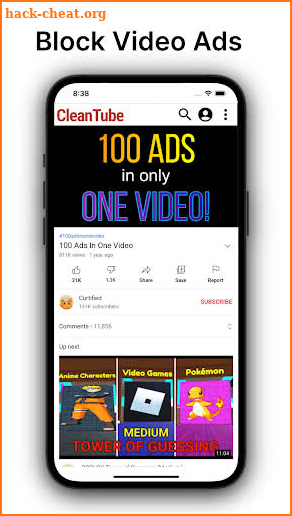 CleanTube - Block Video Ads screenshot