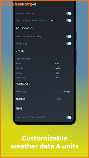 Clearly Weather & Forecast screenshot