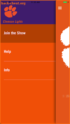 Clemson Lights screenshot