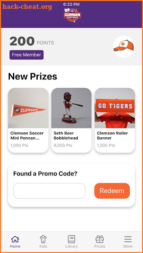 Clemson Reading Program screenshot