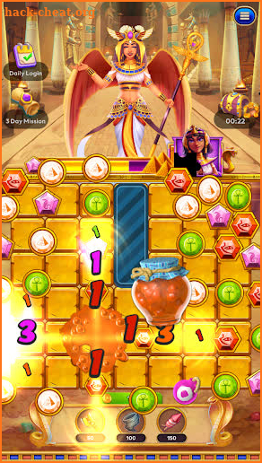 Cleopatra Jewels: God Puzzle screenshot