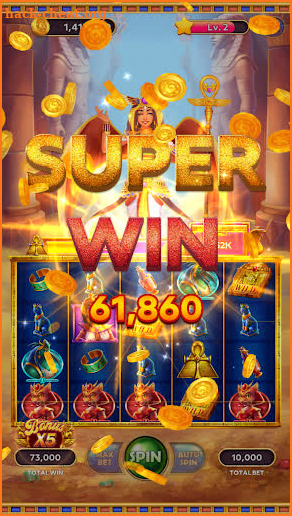 Cleopatra Quest: Slots Mystery screenshot