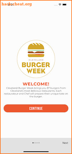 Cleveland Burger Week screenshot