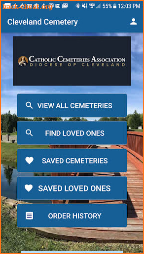 Cleveland Catholic Cemeteries screenshot