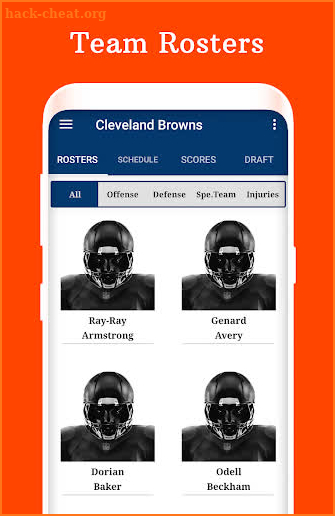 Cleveland - Football Live Score & Schedule screenshot