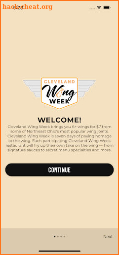 Cleveland Wing Week screenshot