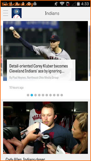 cleveland.com: Indians News screenshot