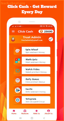 Click Cash - Get Reward Every Day screenshot