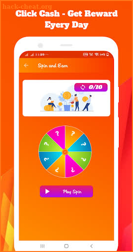 Click Cash - Get Reward Every Day screenshot