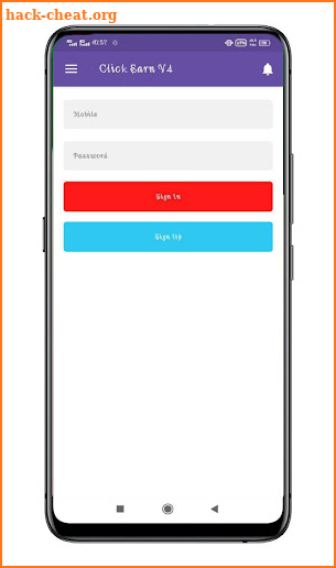 Click Earn V4 screenshot