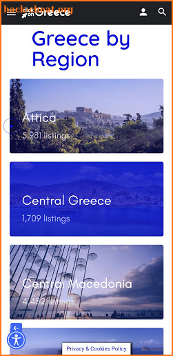 Click on Greece screenshot