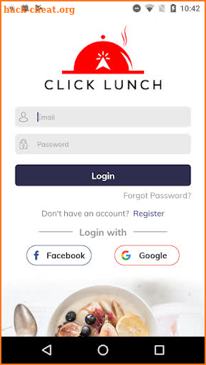 ClickLunch screenshot