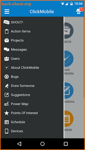 ClickMobile 8.3 screenshot