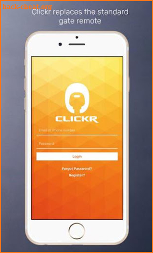 Clickr Entry screenshot