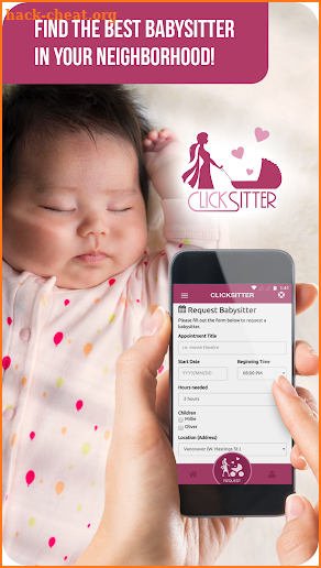 ClickSitter: Find Babysitters screenshot