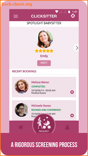 ClickSitter: Find Babysitters screenshot