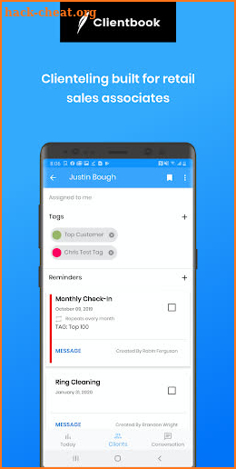 Clientbook - Retail Clienteling Platform screenshot