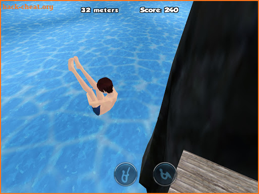 Cliff Diving 3D Free screenshot