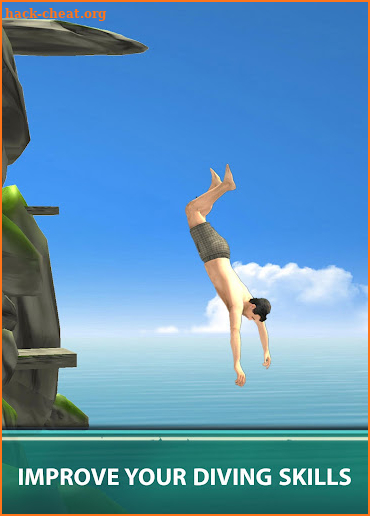 Cliff Flip Diving 3D - Swimming Pool Flip Master screenshot