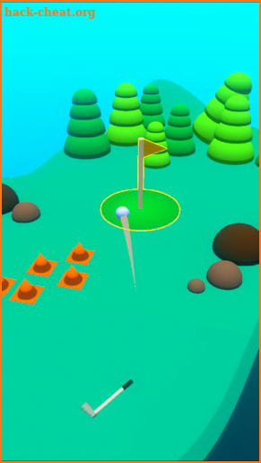 Cliff Golf 3D screenshot