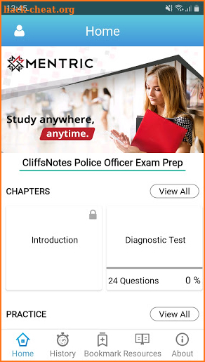 CLIFFSNOTES US POLICE OFFICER EXAM PREP screenshot