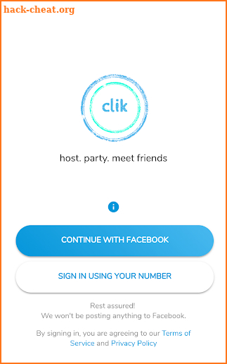 Clik - Host. Party. Meet Friends. screenshot