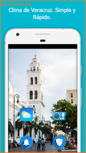 clima de veracruz screenshot