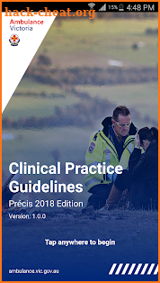 Clinical Practice Guidelines screenshot