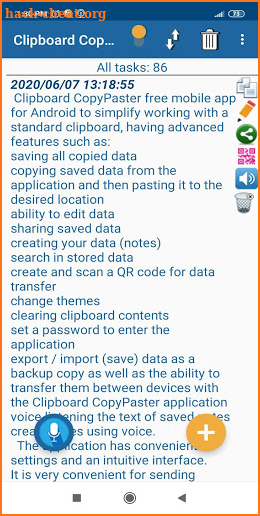 Clipboard CopyPaster screenshot