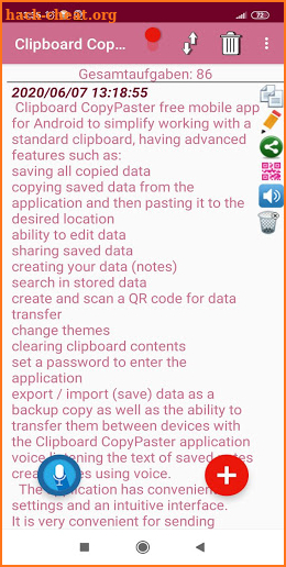 Clipboard CopyPaster screenshot