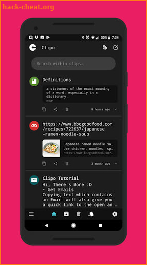 Clipboard Manager : Clipo Pro screenshot