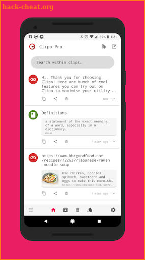 Clipboard Manager : Clipo Pro screenshot