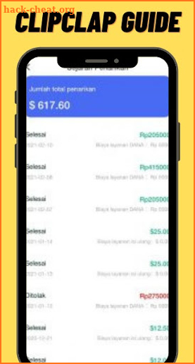 ClipClaps: Panduan uang tunai untuk tertawa screenshot