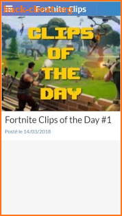 Clips Fortnite screenshot