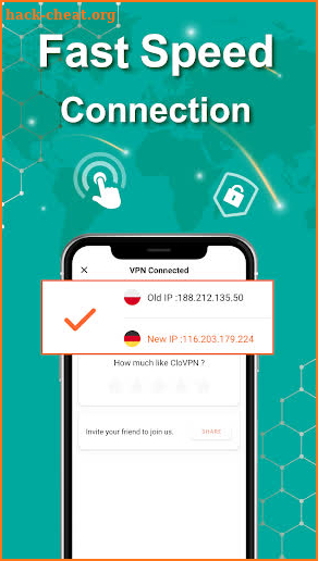 CLO VPN- Fast and Free Vpn Proxy Server screenshot
