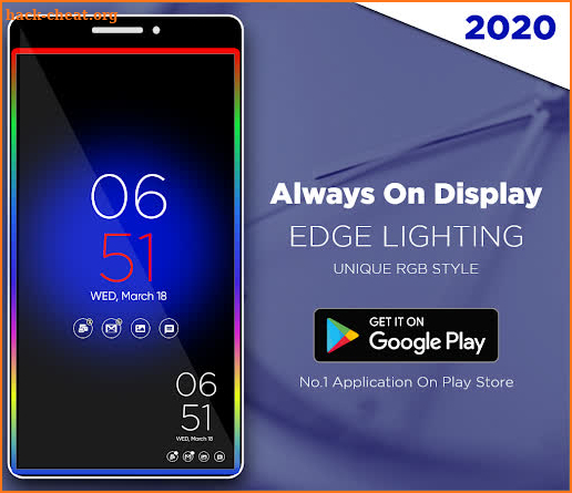 Clock Always on Display & Edge Light Super AMOLED screenshot