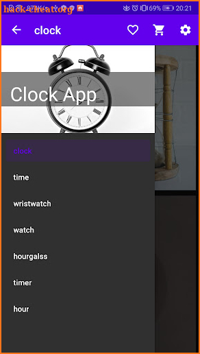 Clock App screenshot