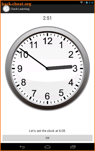 Clock Learning screenshot