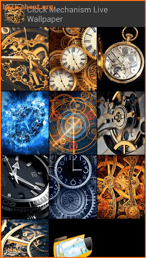 Clock Mechanism Live Wallpaper screenshot