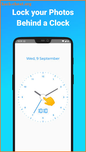 Clock Photo Locker - Keep Safe Secret Clock Vault screenshot