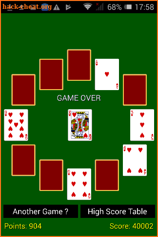 Clock Solitaire II screenshot