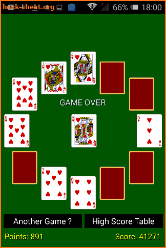 Clock Solitaire II screenshot