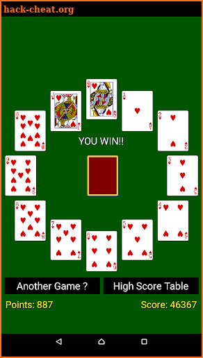 Clock Solitaire II screenshot