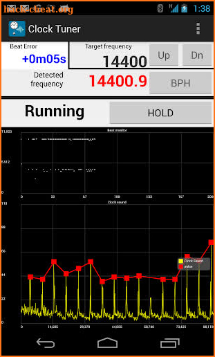 Clock Tuner screenshot