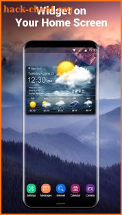 Clock&Weather Widgets Free screenshot