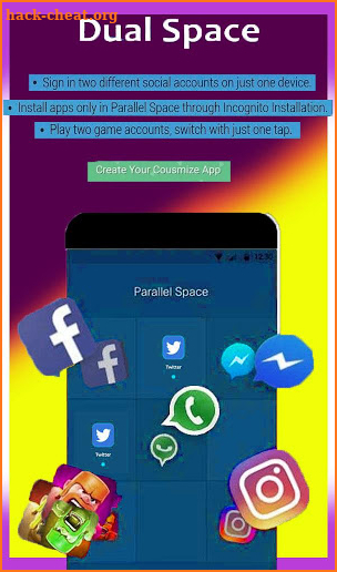 Clone Apps  - Parallel Space & Dual screenshot