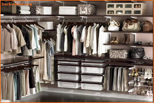 Closet design ideas screenshot