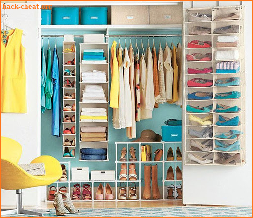 closet organization ideas screenshot